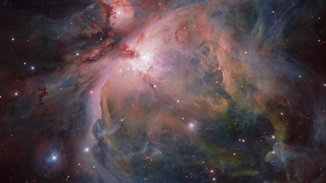 Zooming in on the Orion Nebula