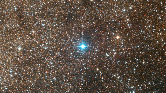 Zoom sur la jeune étoile HD 163296