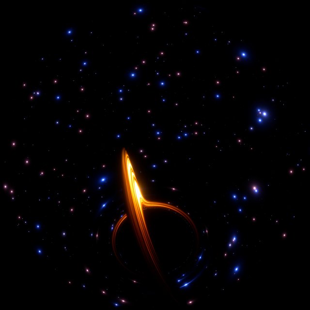 Draaien om een zwart gat op korte afstand van de waarnemingshorizon 3 (fulldome)