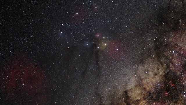 Zoom sur la région de formation d'étoiles L1688