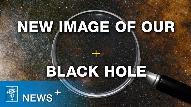 Uma nova imagem do nosso buraco negro | ESO News