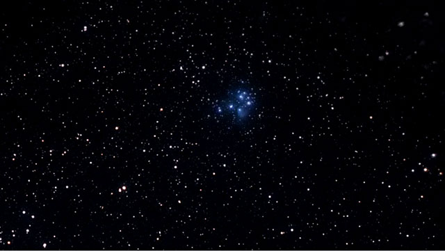 Eyes on the Skies - Zooming into the Pleiades Cluster