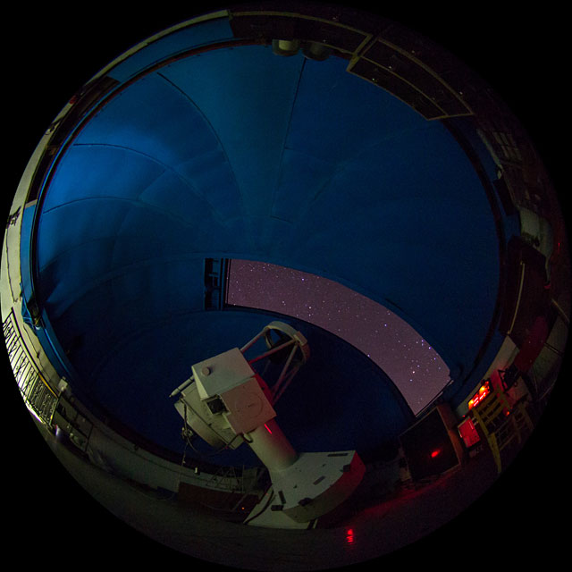 The 1.2-metre telescope at Kryoneri Observatory