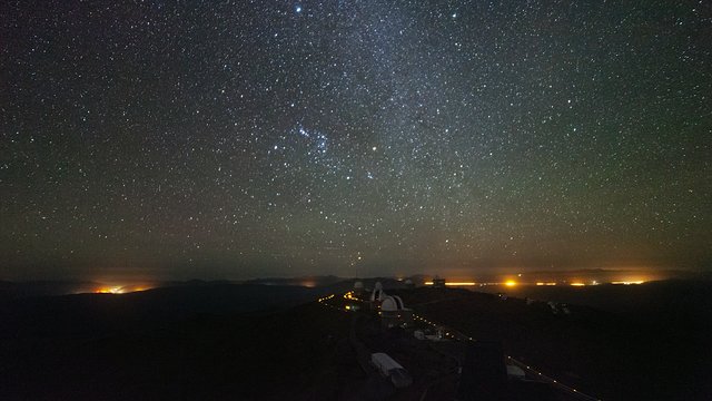 Night sky at La Silla