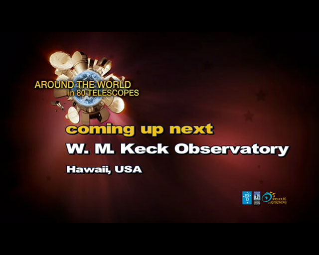 W. M. Keck Observatory (AW80T webcast)
