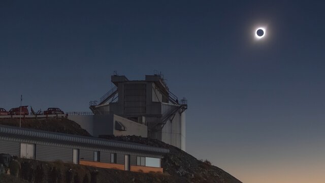 La Silla total solar eclipse