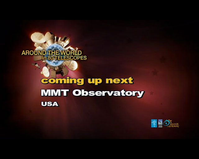 MMT Observatory (AW80T webcast)