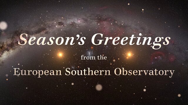 Seasons greetings 2022 from ESO