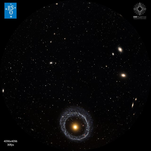 Hoag's Object — a ring galaxy (fulldome)