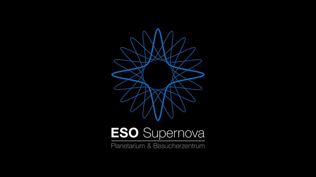 ESO Supernova Planetarium & Visitor Centre logo animation (German)
