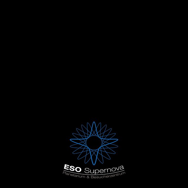 ESO Supernova Planetarium & Visitor Centre logo animation fulldome (German)