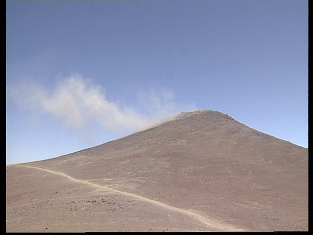 Blasted area in Paranal