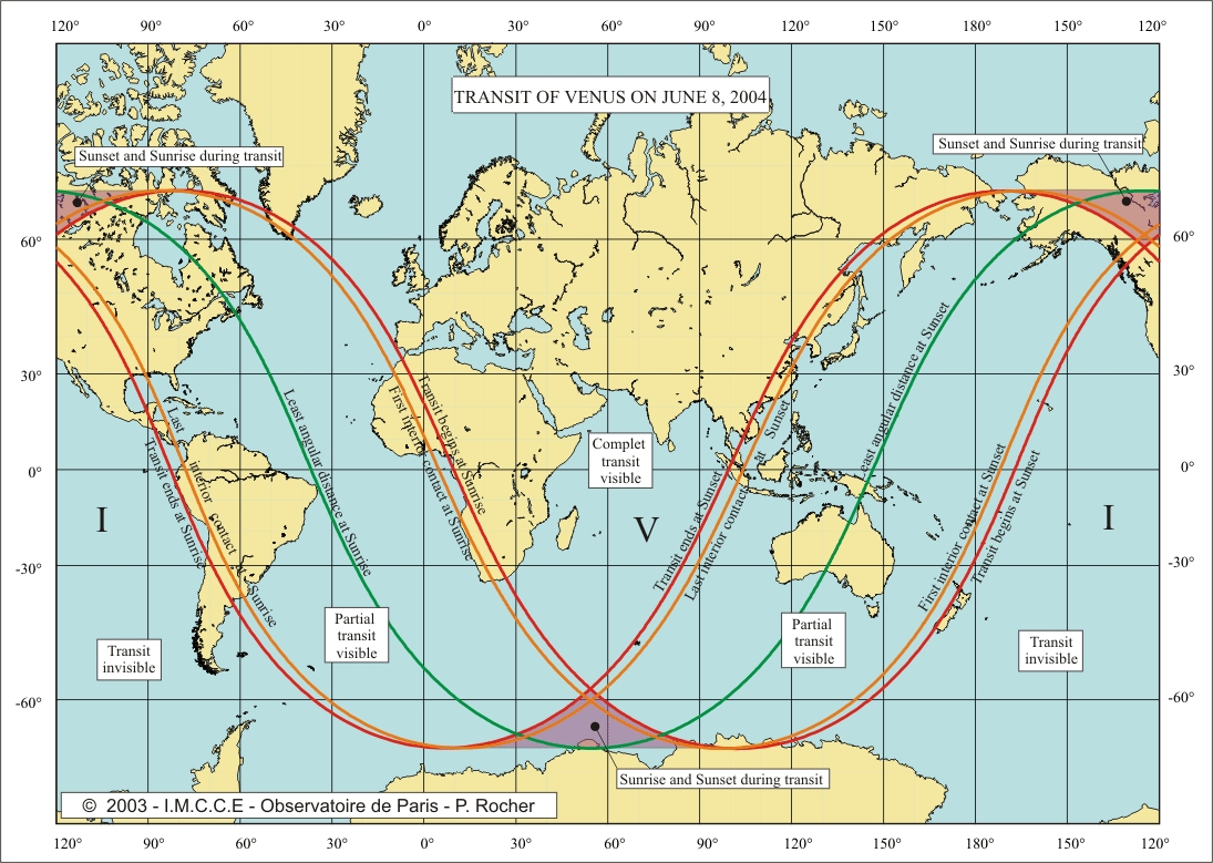 Where is the Venus Transit Visible?