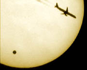 Venus Transit and the Airplane