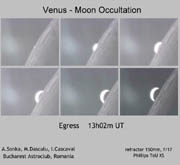 Venus Occultation (Egress)Venus Occultation (Egress)