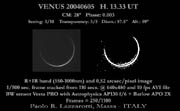 Venus Before the Transit