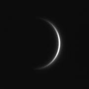 Venus' Extremely Narrow Crescent