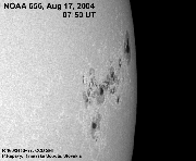 Solar Active Region AR 0656