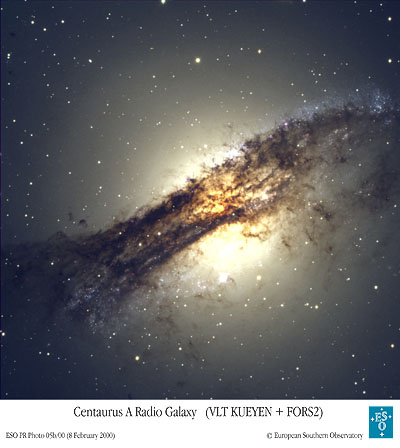 Centaurus A Radio Galaxy