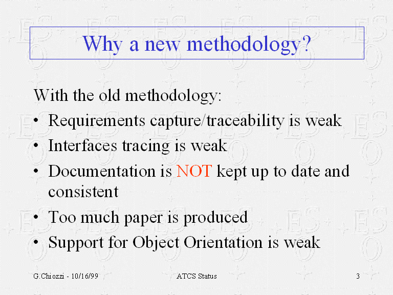 new methodology video
